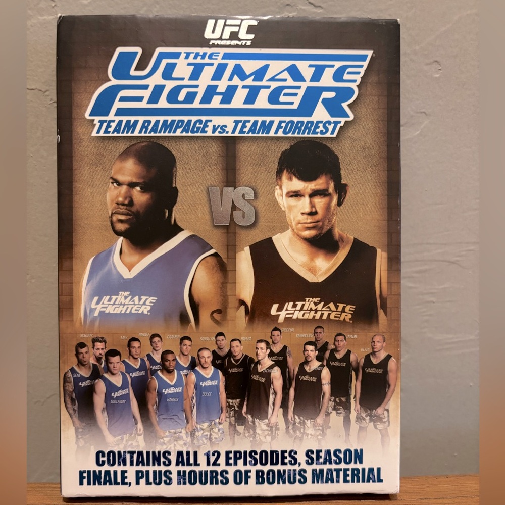 UFC The Ultimate Fighter Team Rampage vs. Team Forrest DVD